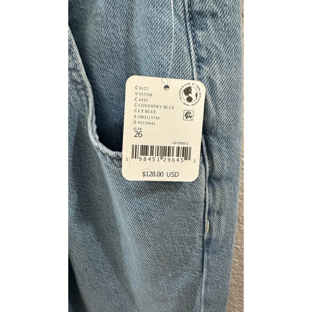 Free People We The Free Wide Leg Jeans Size 26 NWT - Picture 5 of 5